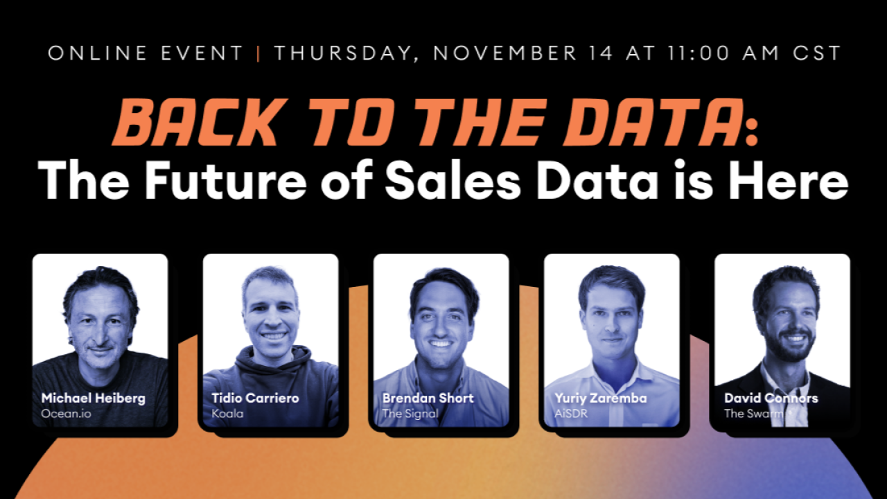 Back To The Data: The Future of Sales Data is Here