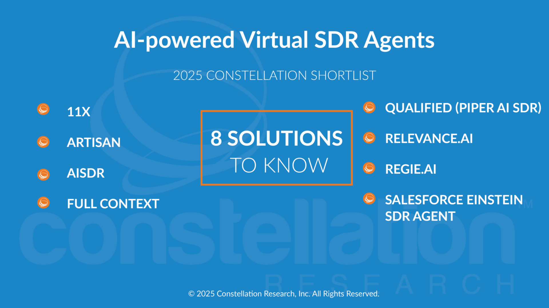CR ShortList - MSchneider AI SDRs 2025Q1