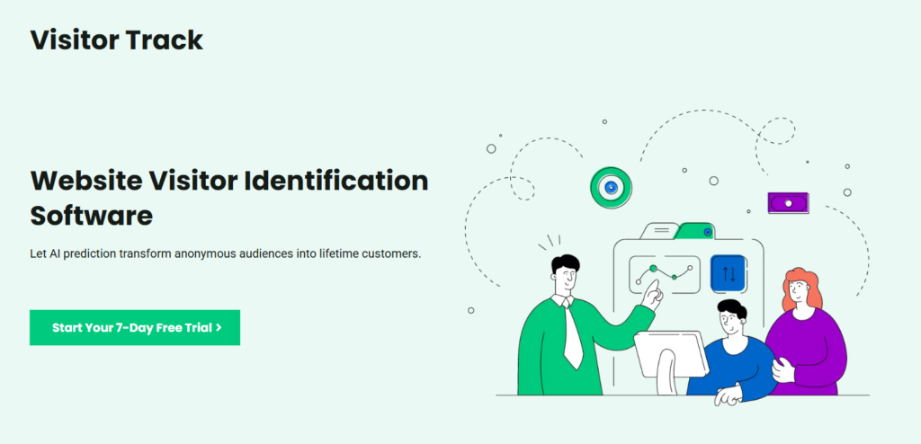 VisitorTrack home page