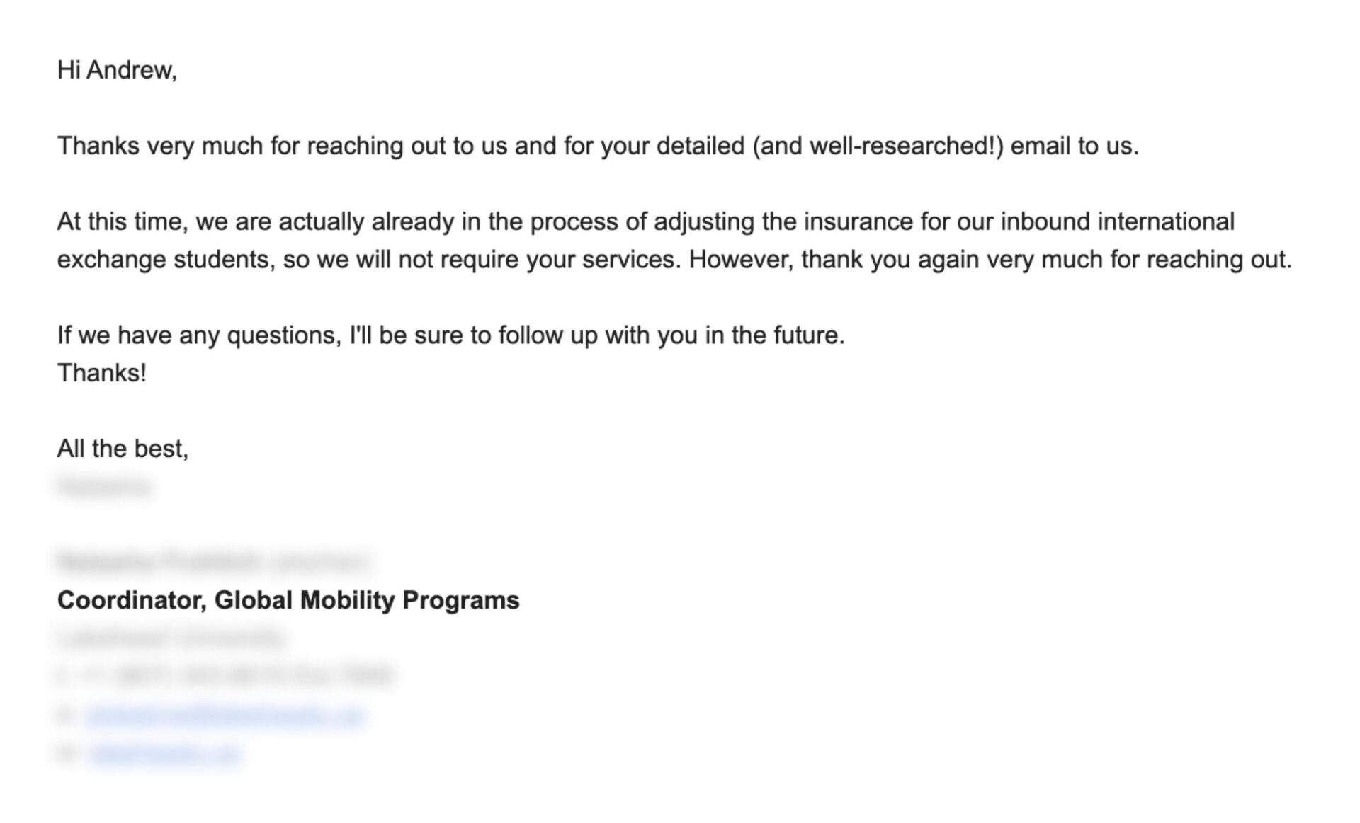 AiSDR email for the Wall of Love page - 41