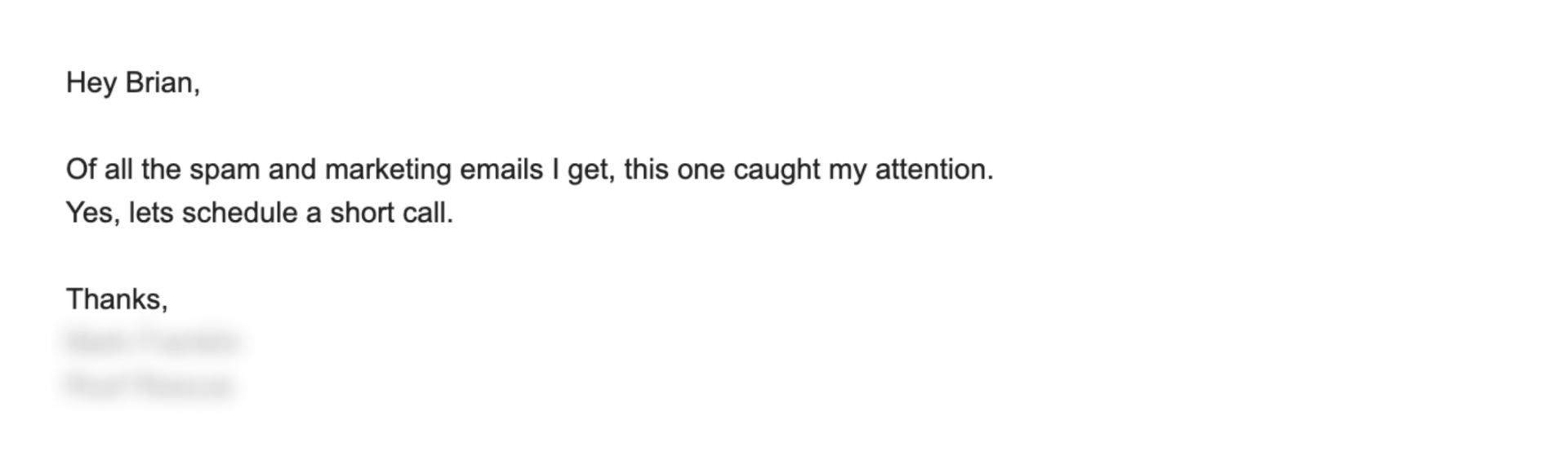 AiSDR email for the Wall of Love page - 37