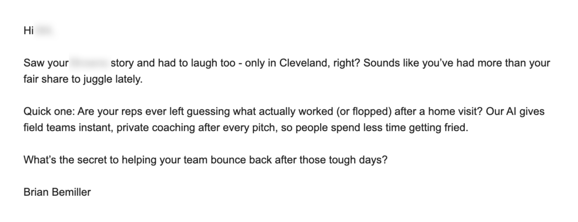 AiSDR email for the Wall of Love page - 22