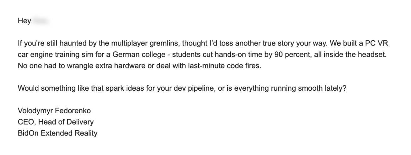 AiSDR email for the Wall of Love page - 8