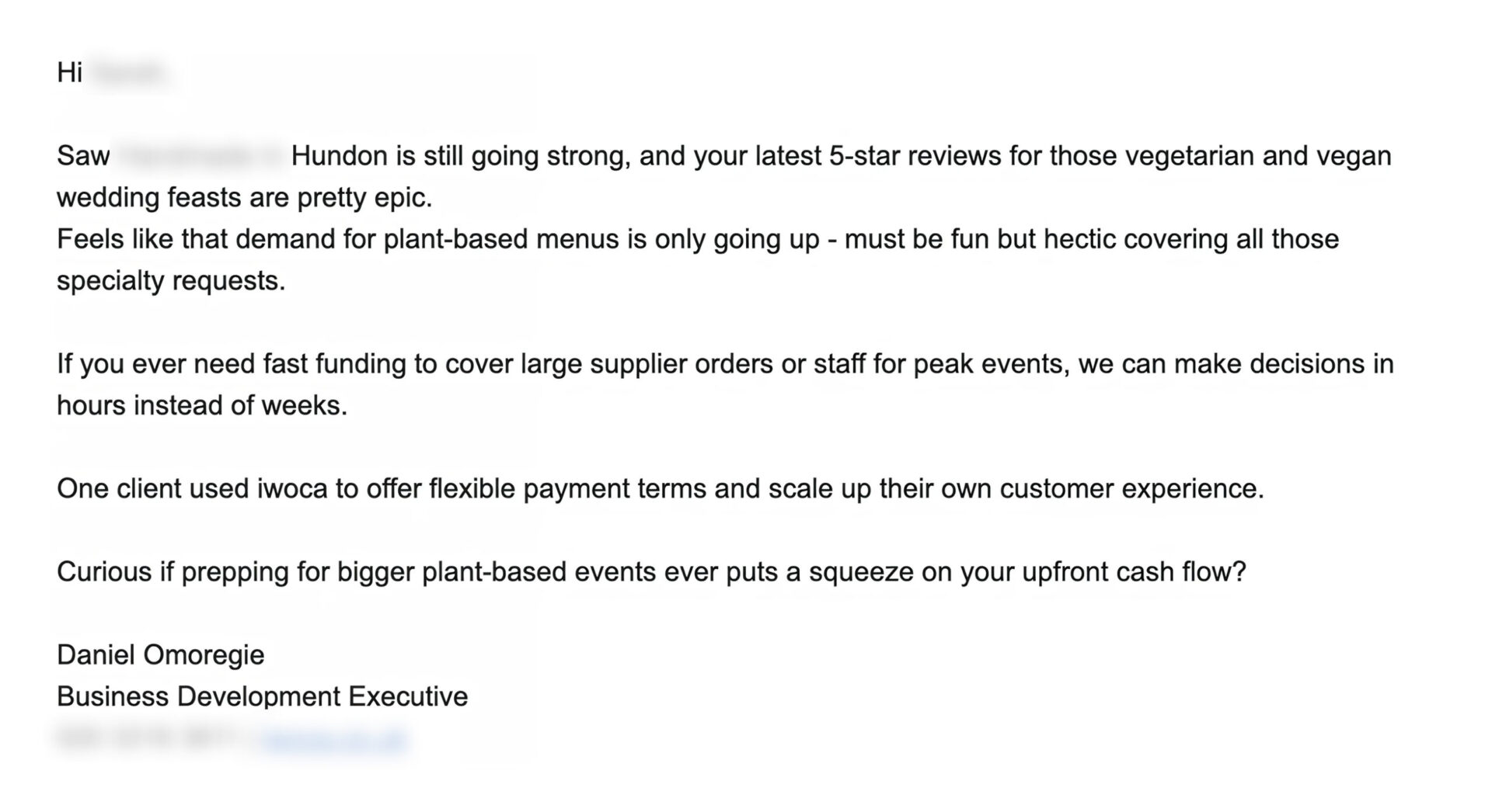 AiSDR email for the Wall of Love page - 45
