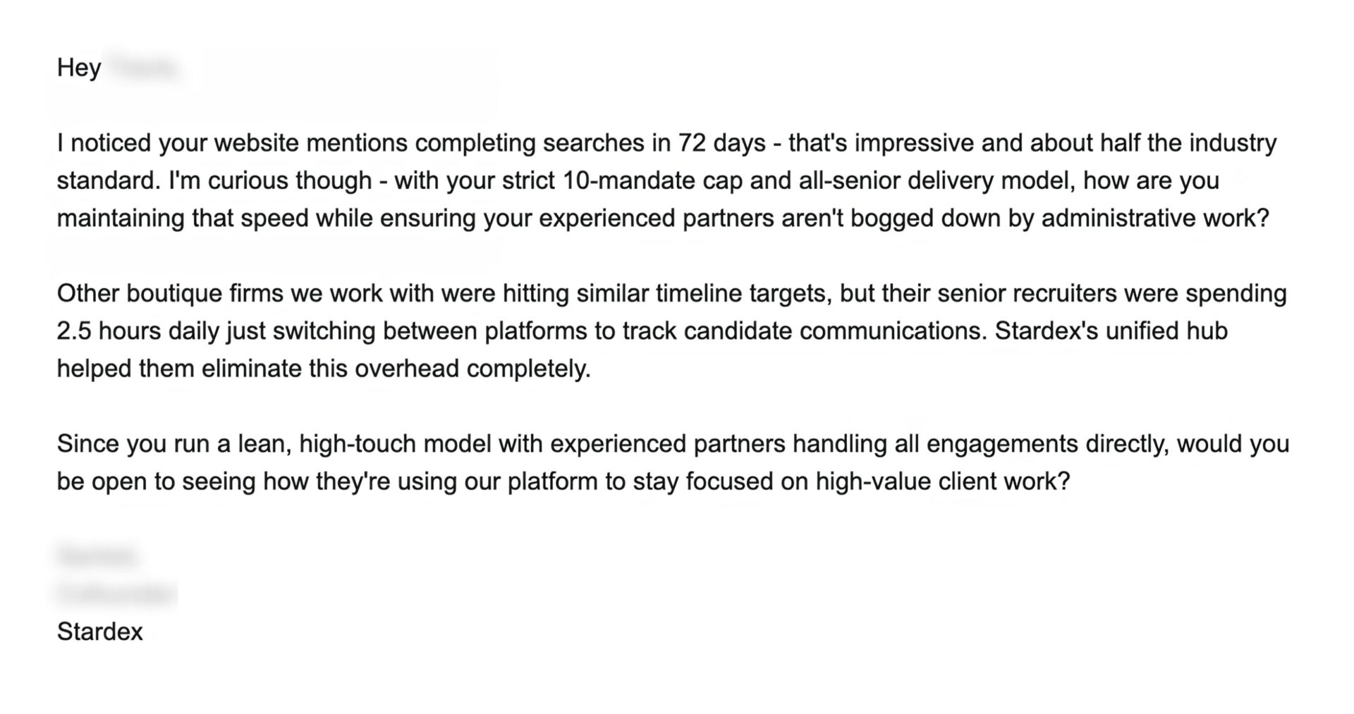 AiSDR email for the Wall of Love page - 52
