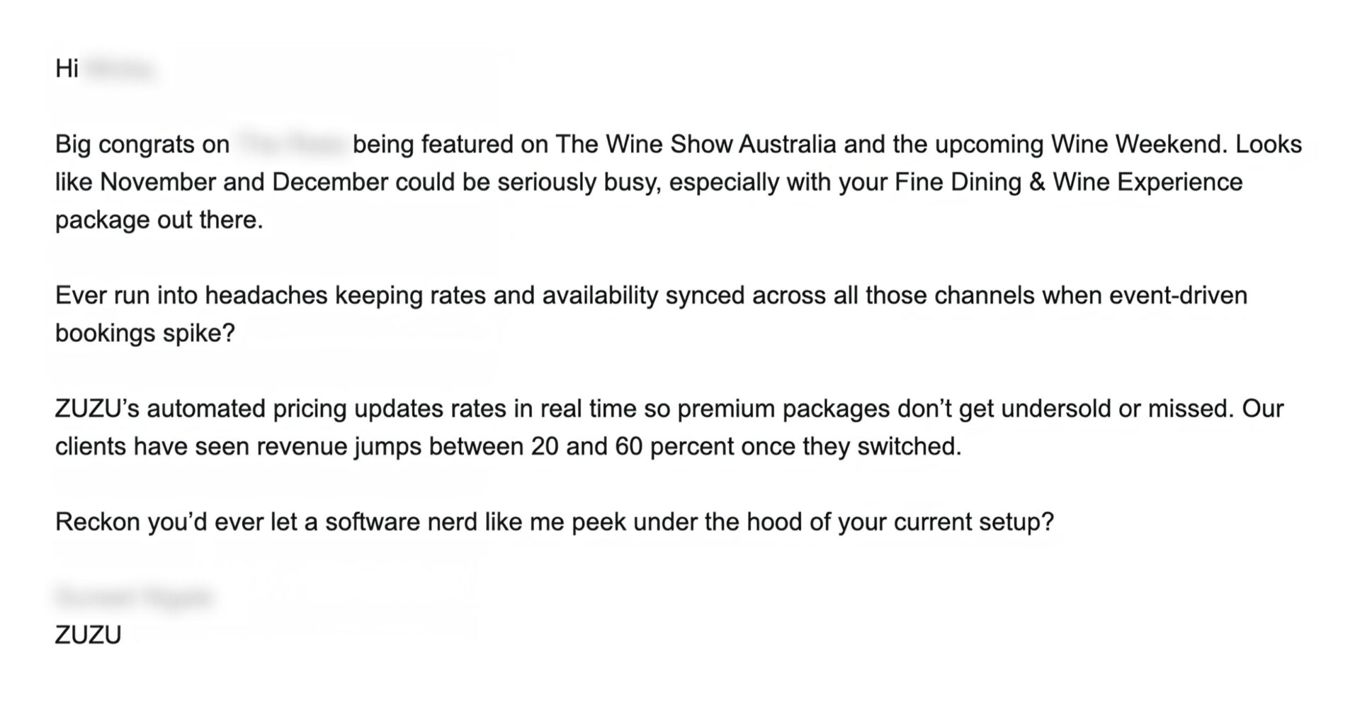 AiSDR email for the Wall of Love page - 46